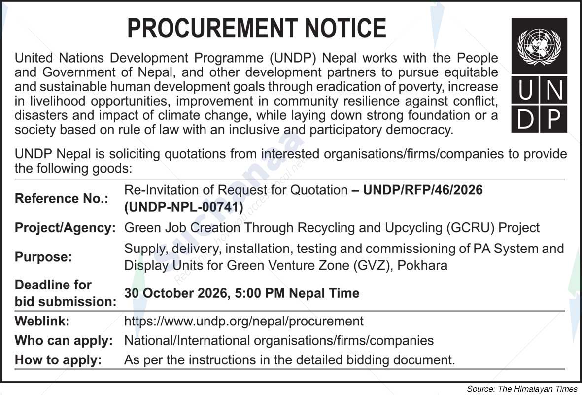 United Nations Development Programme (UNDP)