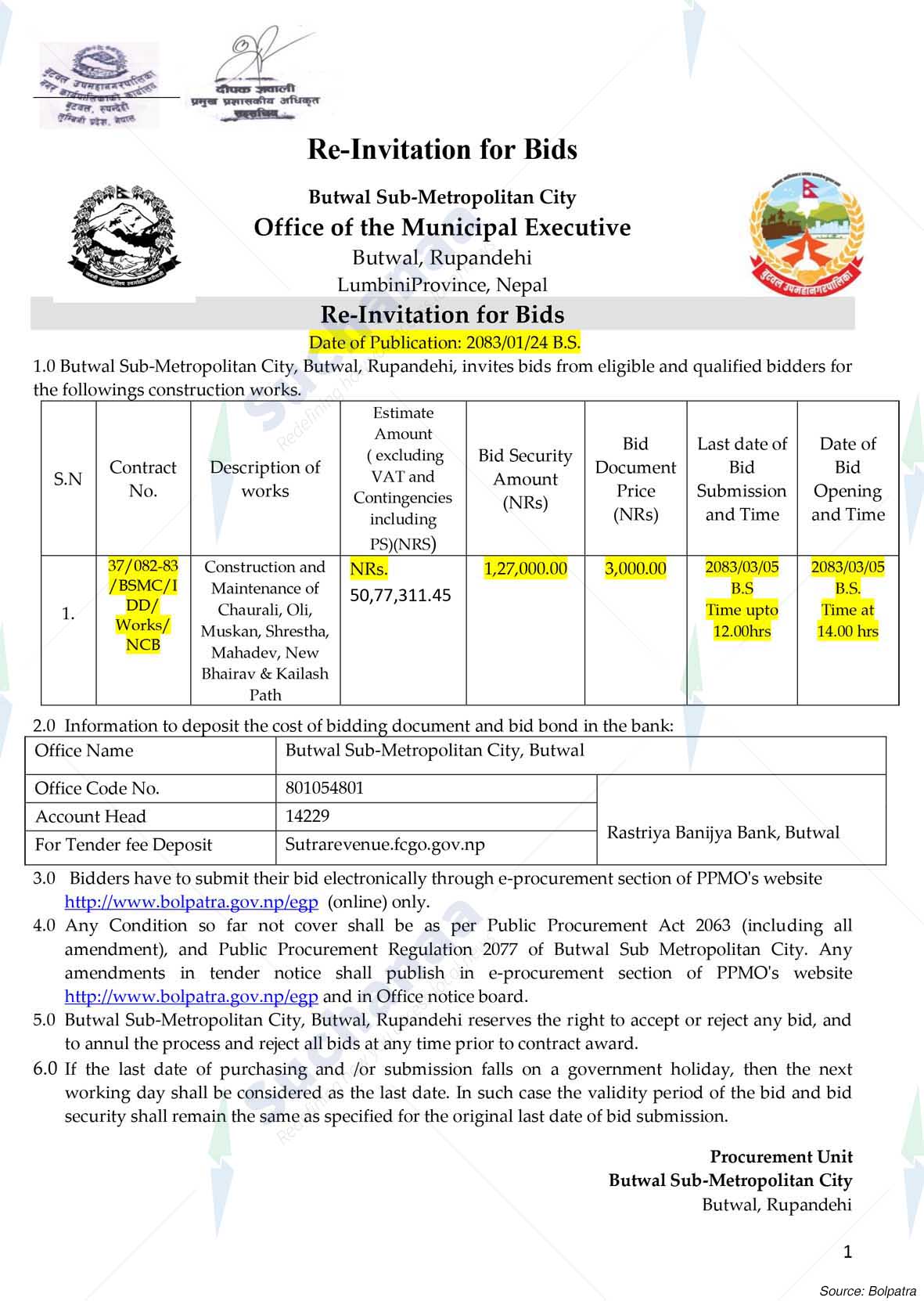 Butwal Sub-Metropolitan City