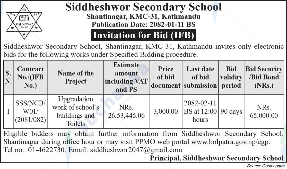 Siddheshwor Secondary School
