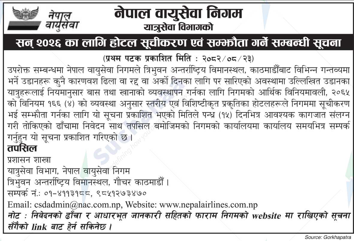 Nepal Airlines Corporation