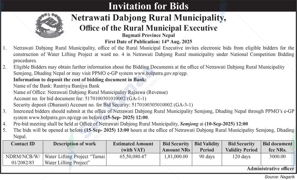 Netrawati Dabjong Rural Municipality