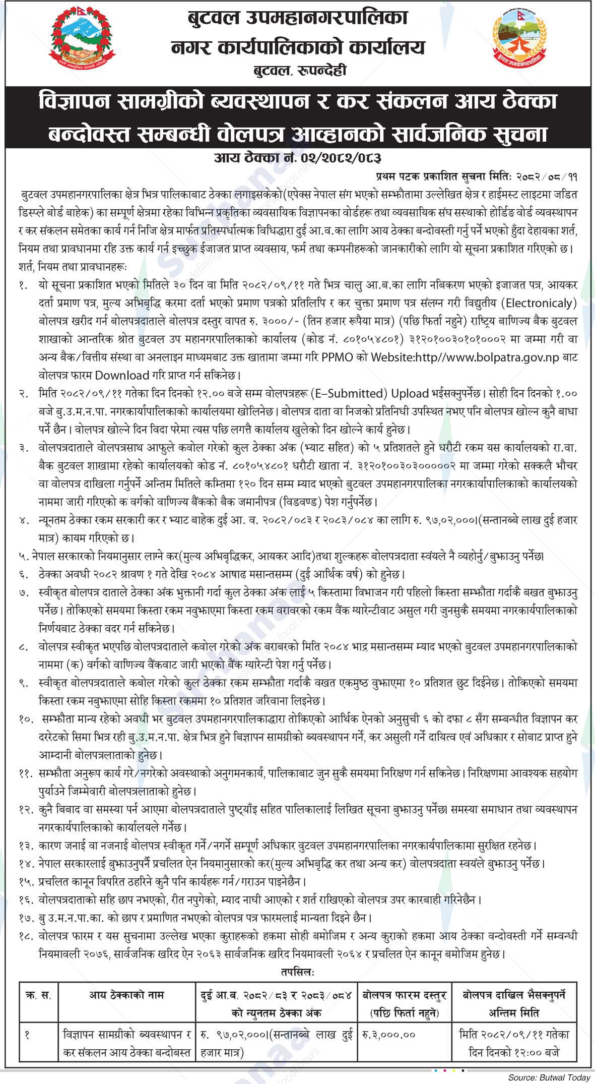 Butwal Sub-Metropolitan City