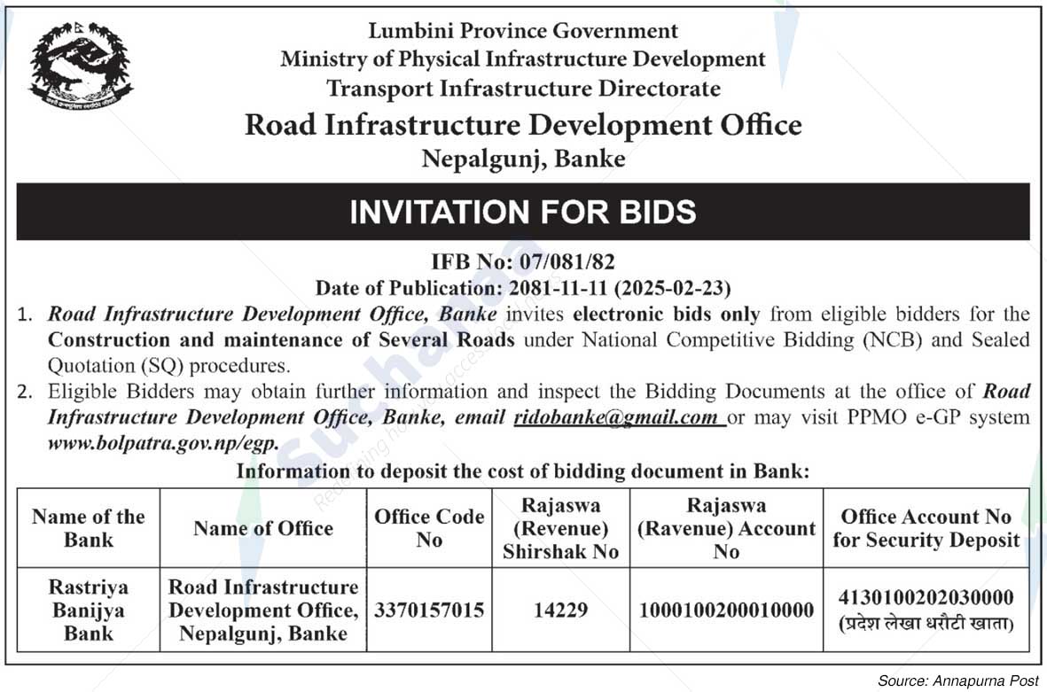 Road Infrastructure Development Office