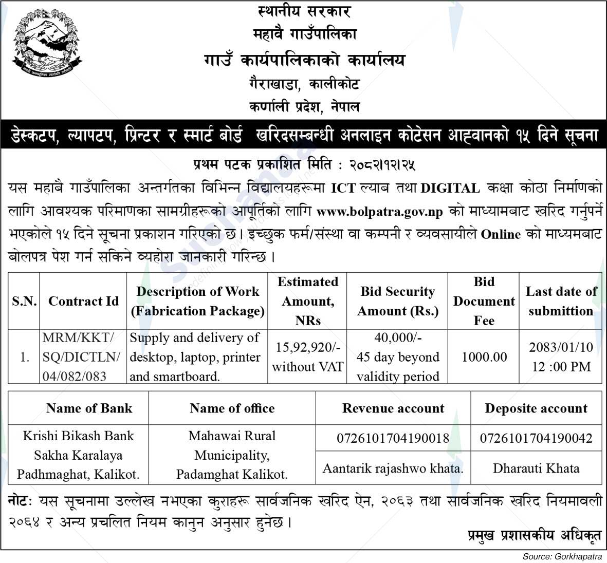 Mahawai Rural Municipality