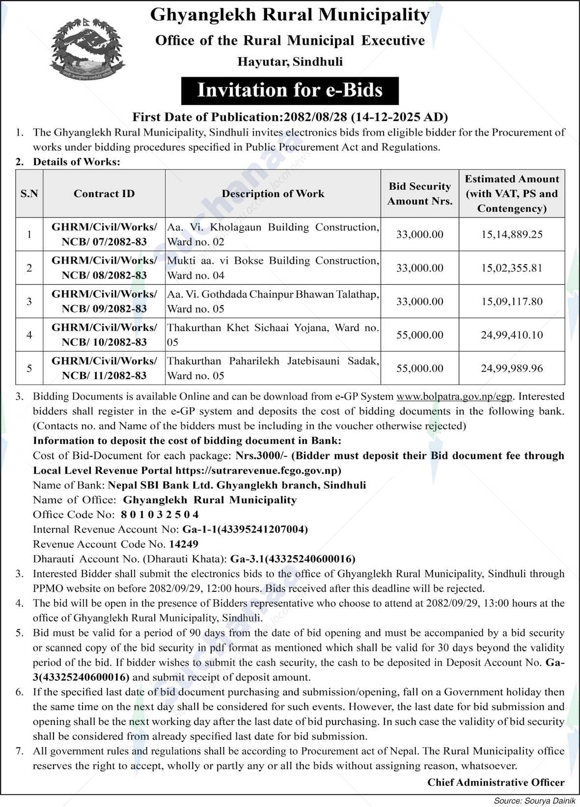 Ghyanglekh Rural municipality