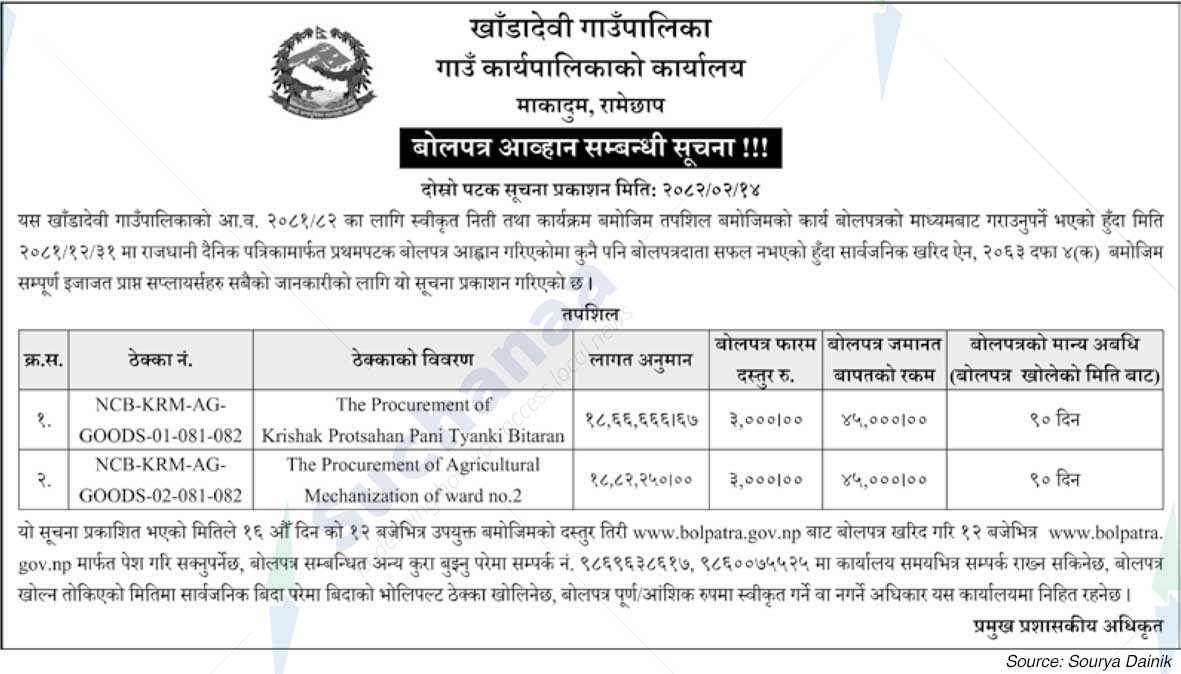 Khadadevi Rural Municipality