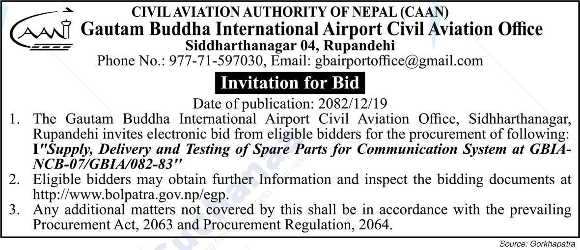 Gautam Buddha International Airport