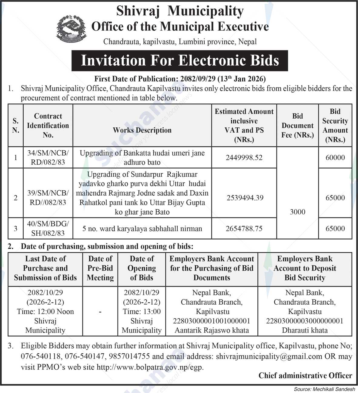 Shivraj Municipality