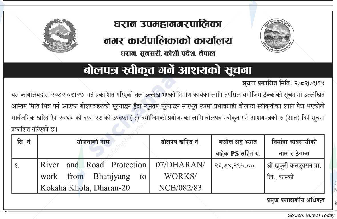 Dharan Sub-Metropolitan City