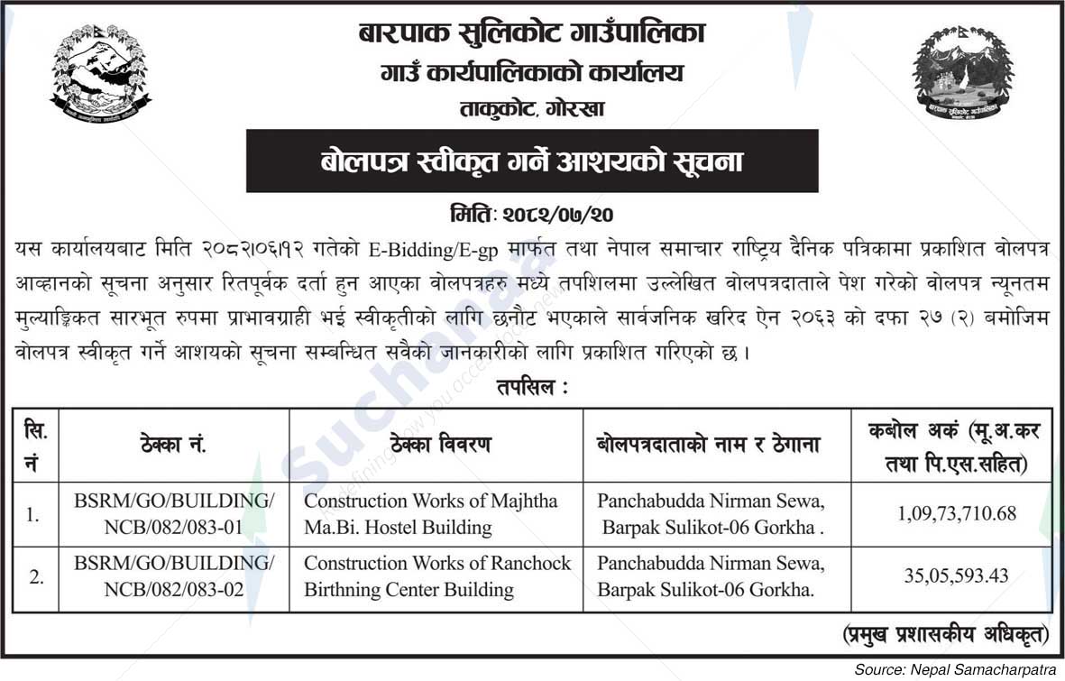 Barpak Sulikot Rural Municipality