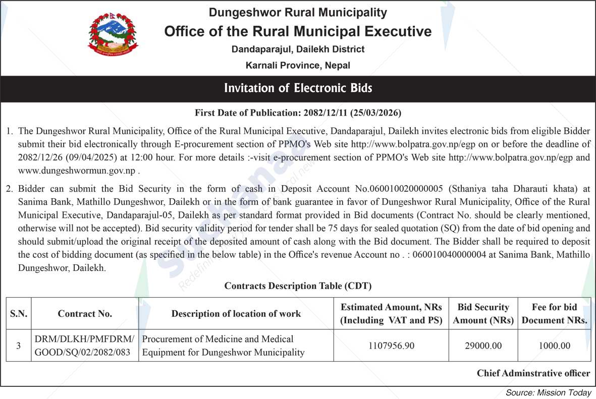 Dungeshwar Rural Municipality