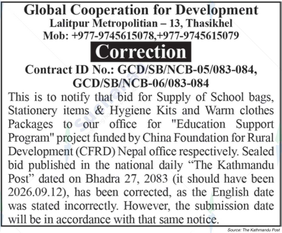 Global Cooperation for Development