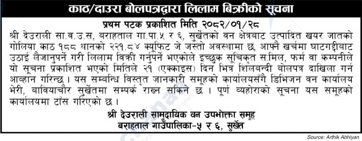 Shri Deurali Saa. Wa. Wo. Sa