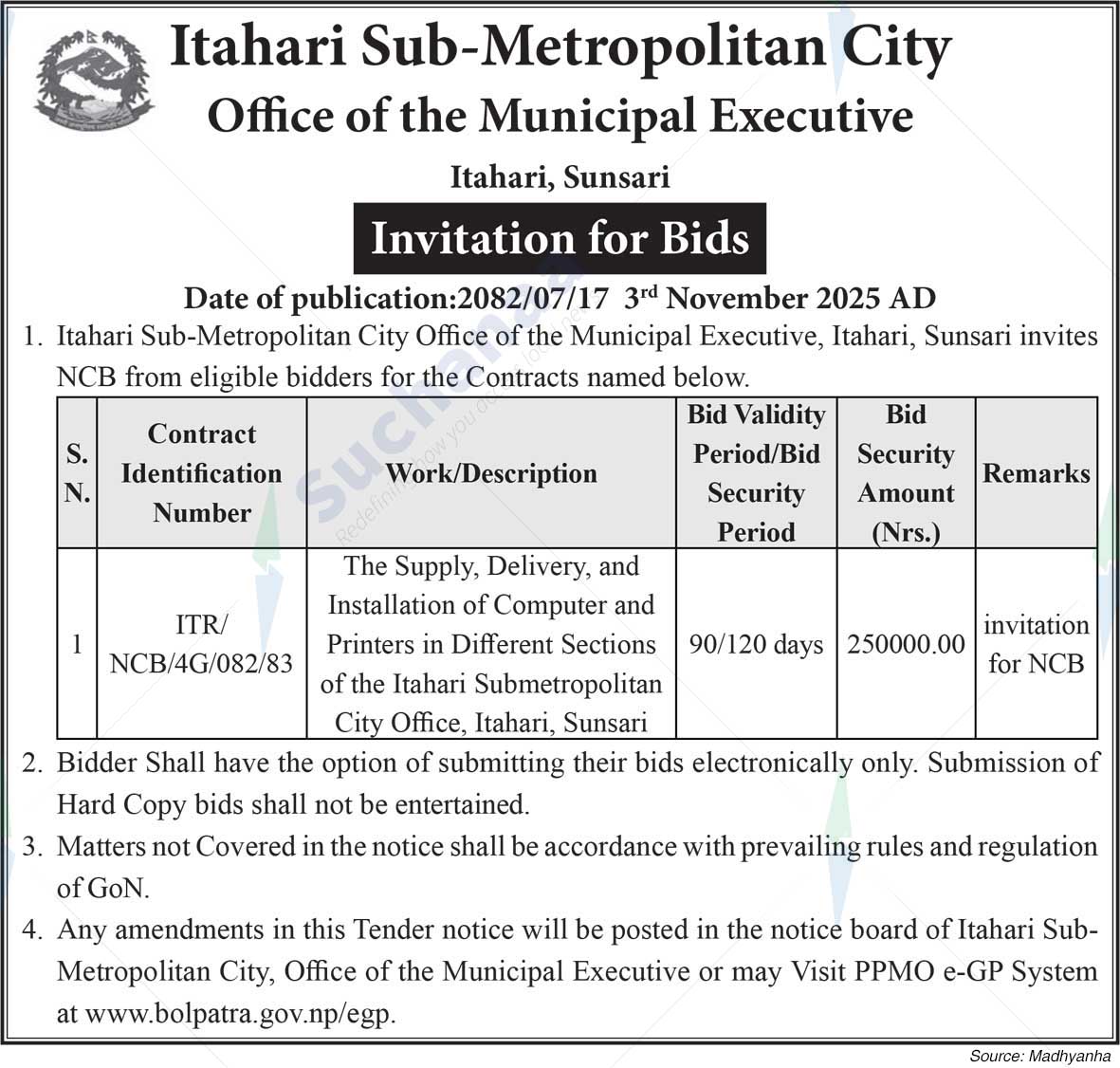 Itahari Sub-Metropolitan City