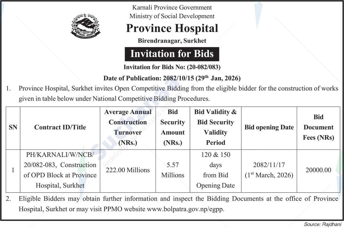 Province Hospital Surkhet