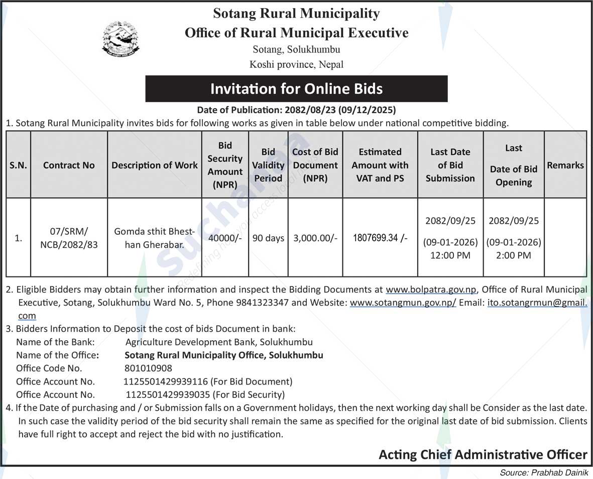 Sotang Rural Municipality