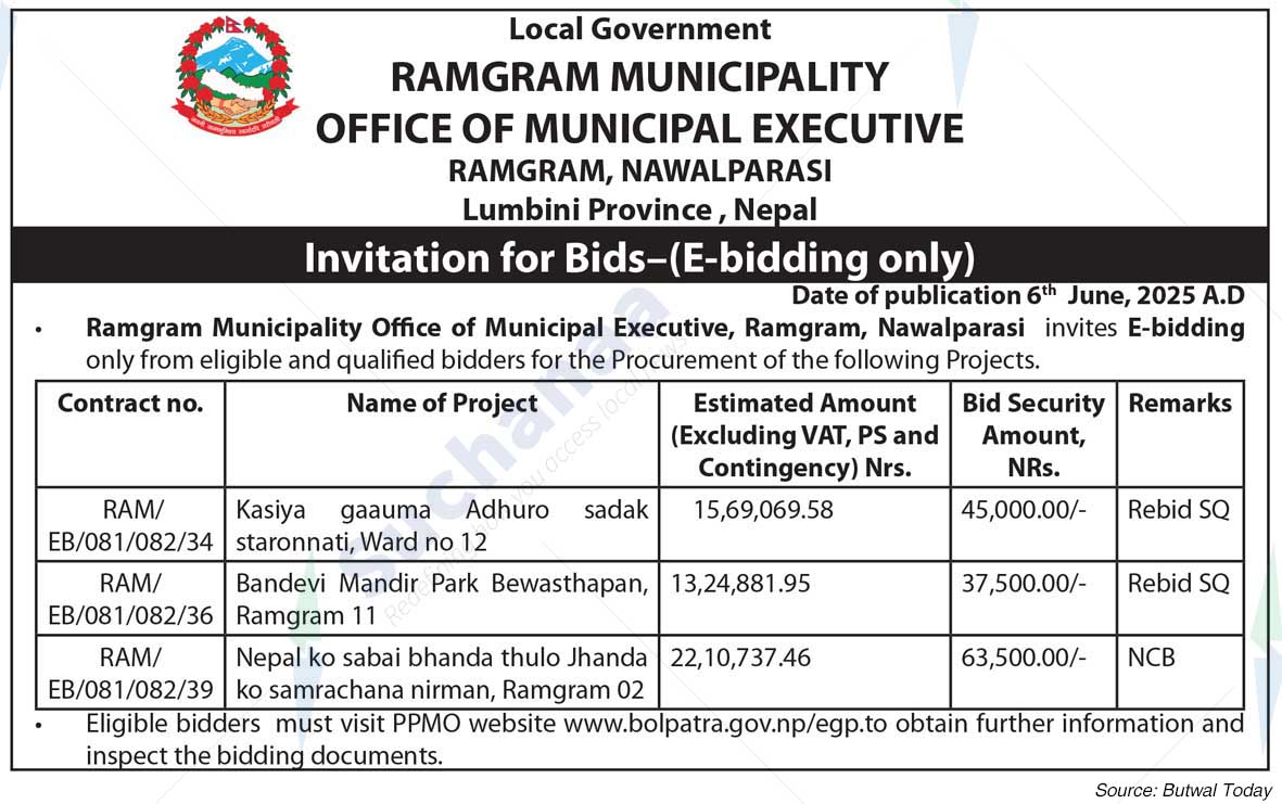 Ramgram Municipality
