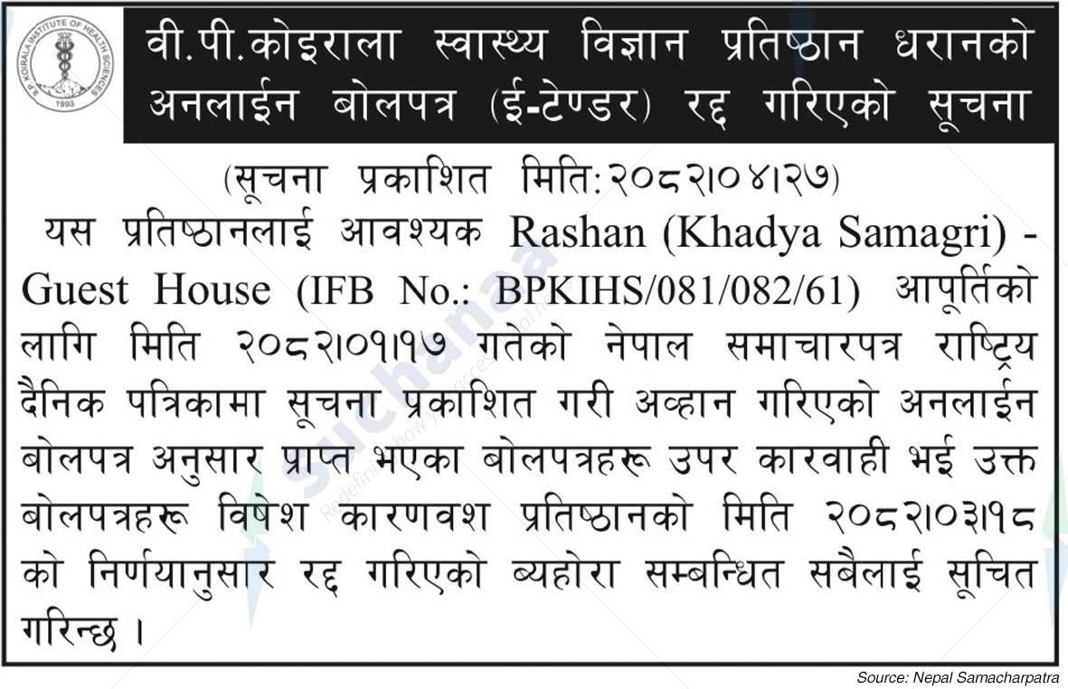 B.P. Koirala Institute of Health Sciences