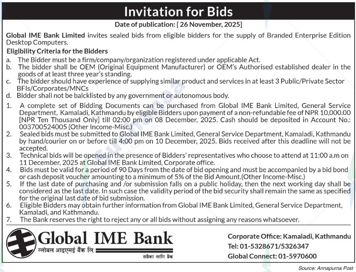 Global IME Bank Limited