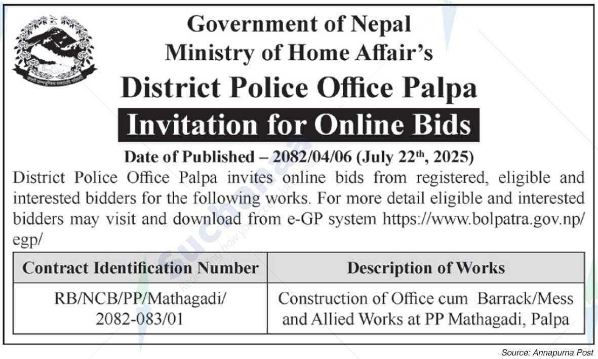 District Police Office, Palpa