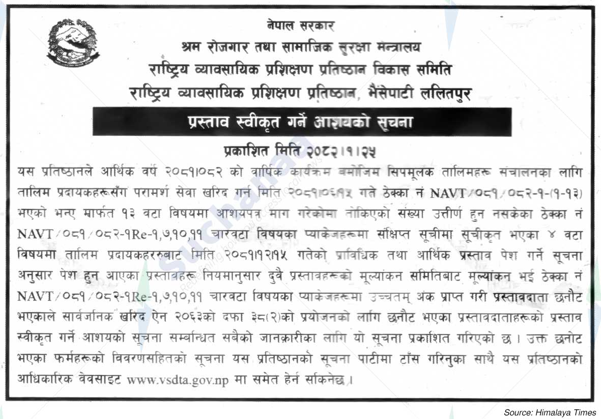 National Vocational Training Institute