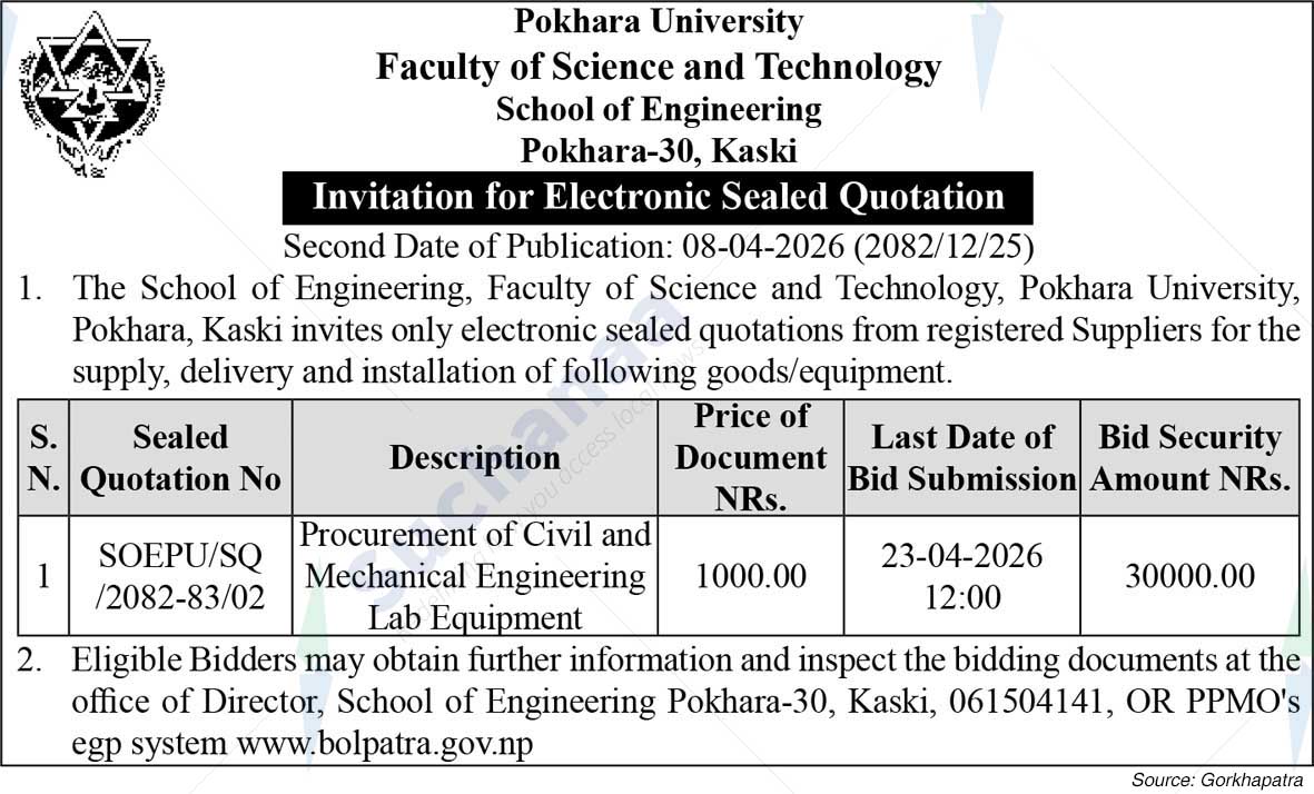 School of Engineering, Pokhara University