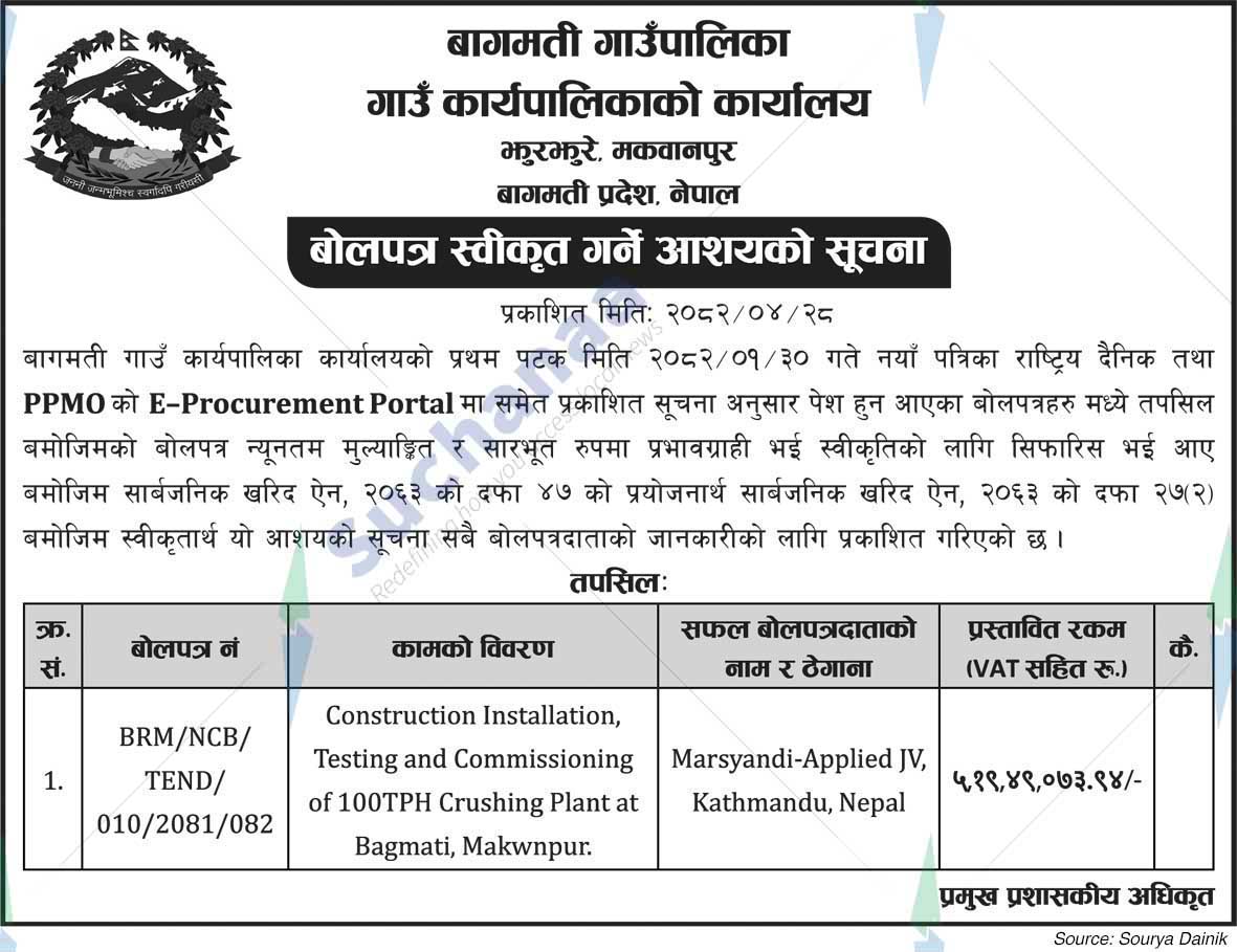 Bagmati Rural Municipality