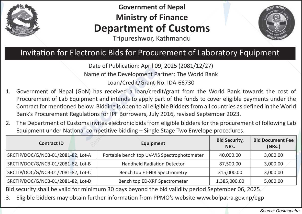 Department of Customs