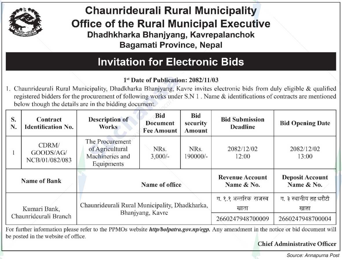 Chaunrideurali Rural Municipality