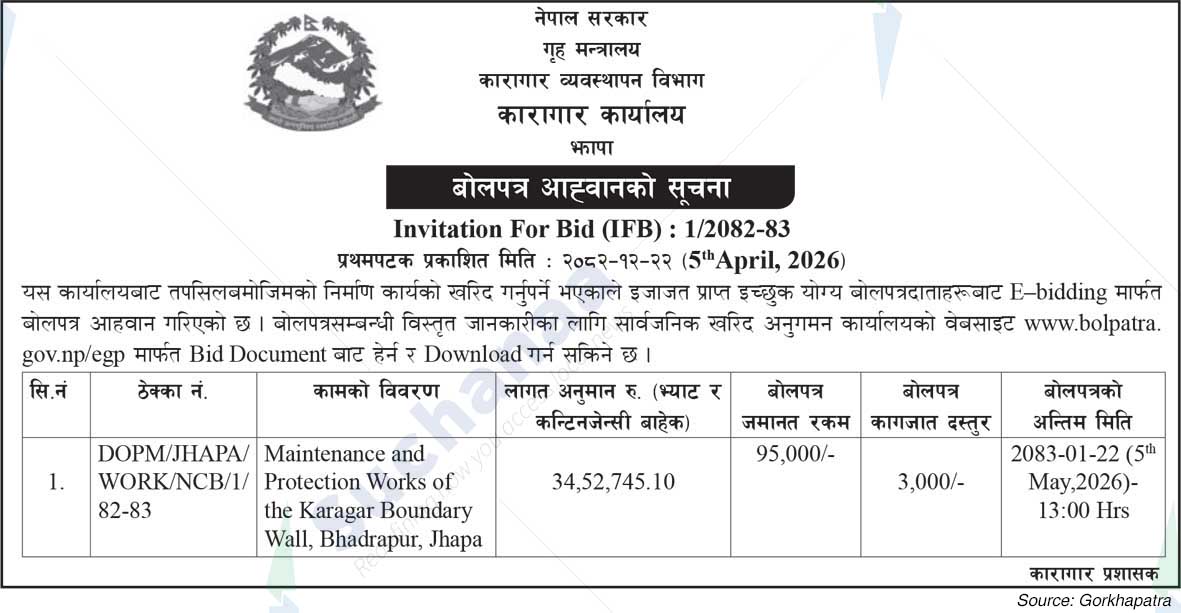 Prison Office, Jhapa