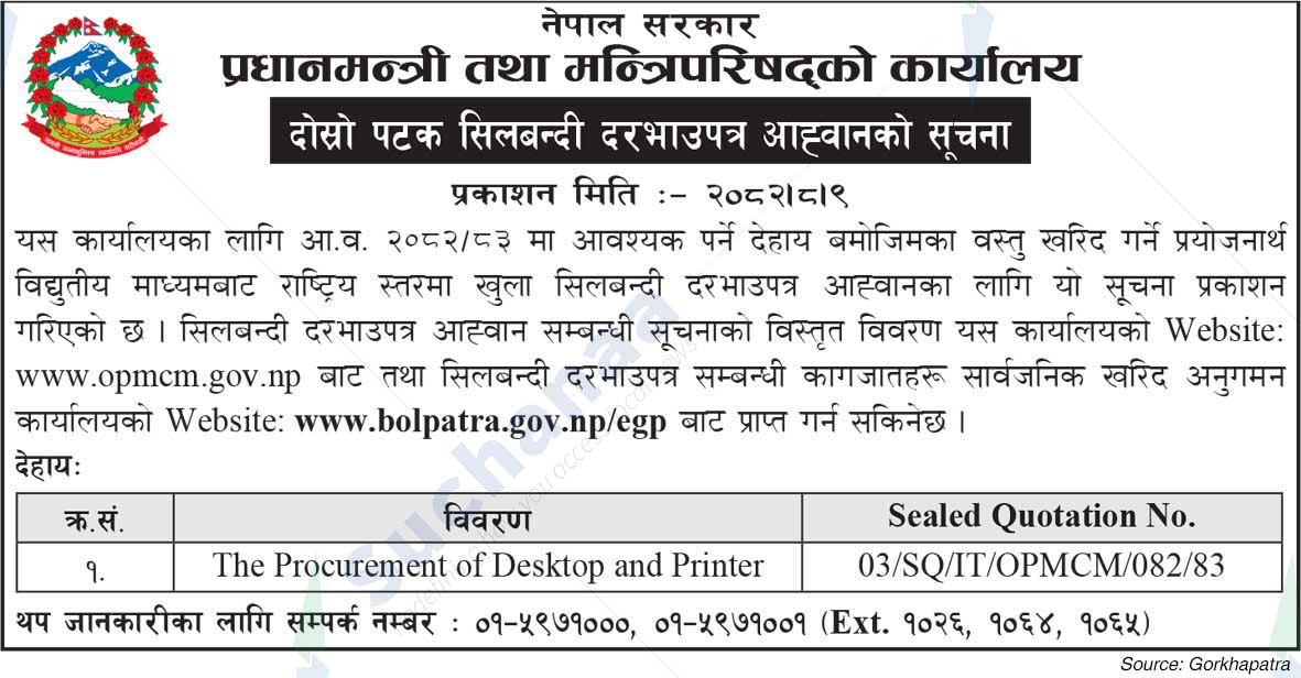 Office of the Prime Minister and Council of Ministers