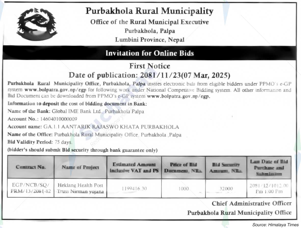 Purbakhola Rural Municipality