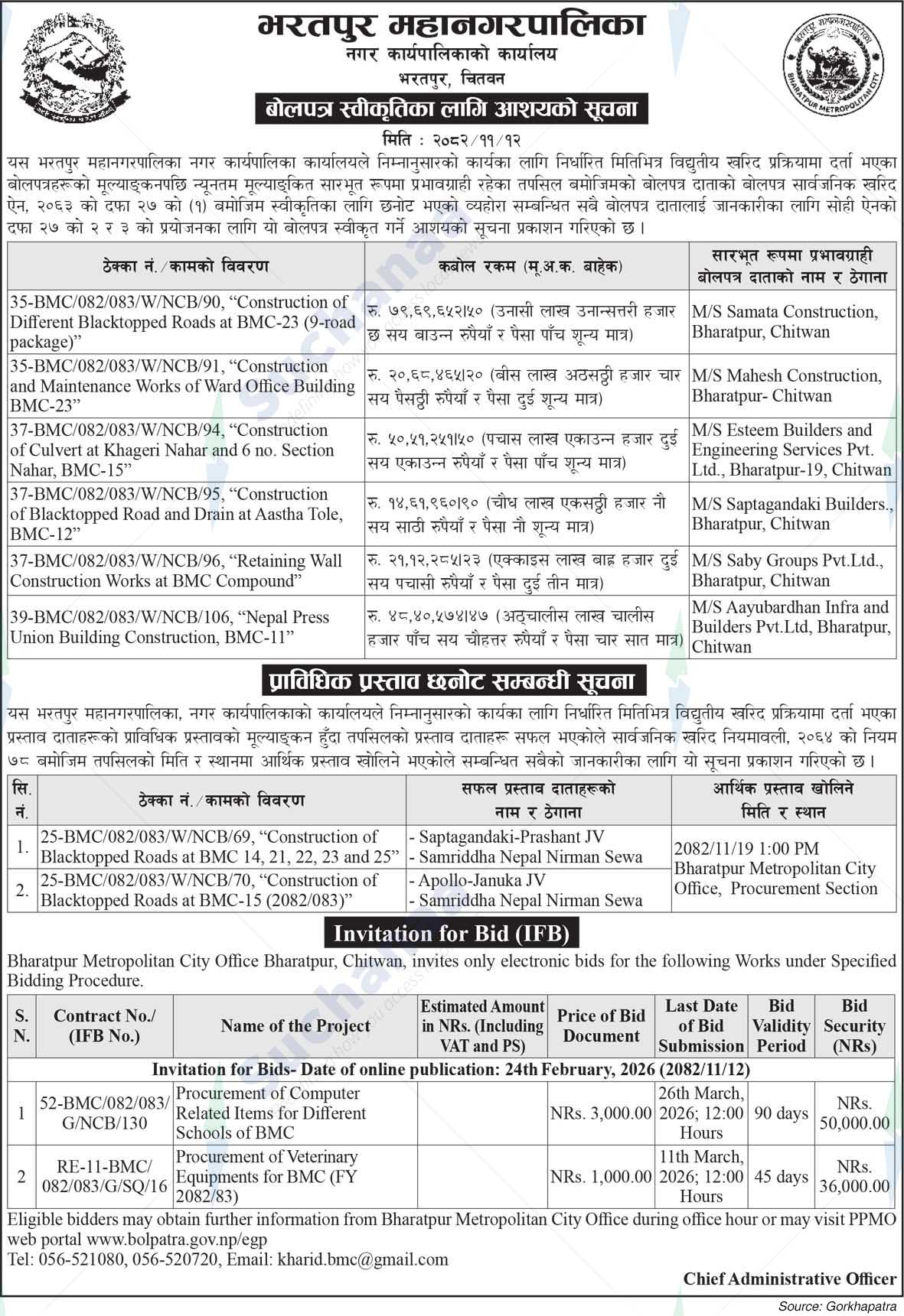 Bharatpur Metropolitan City