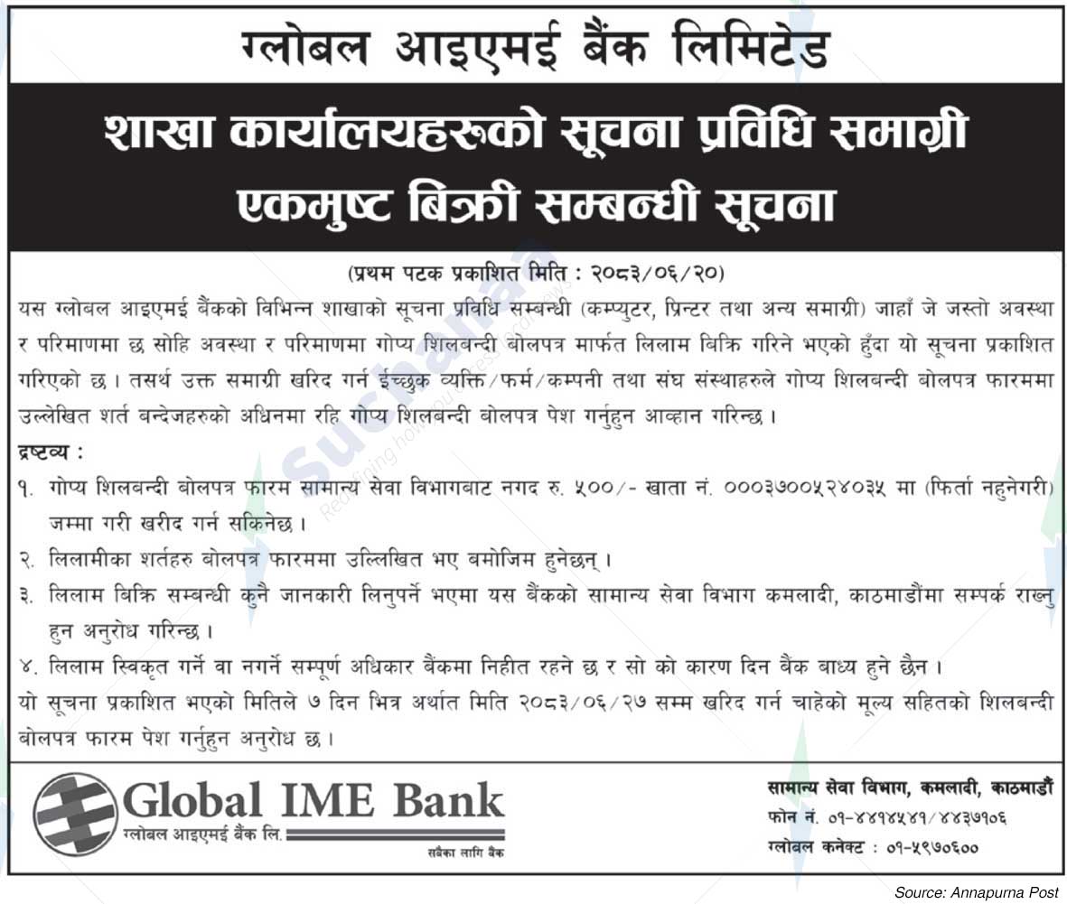 Global IME Bank Limited
