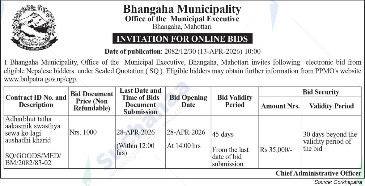 Bhangaha Municipality