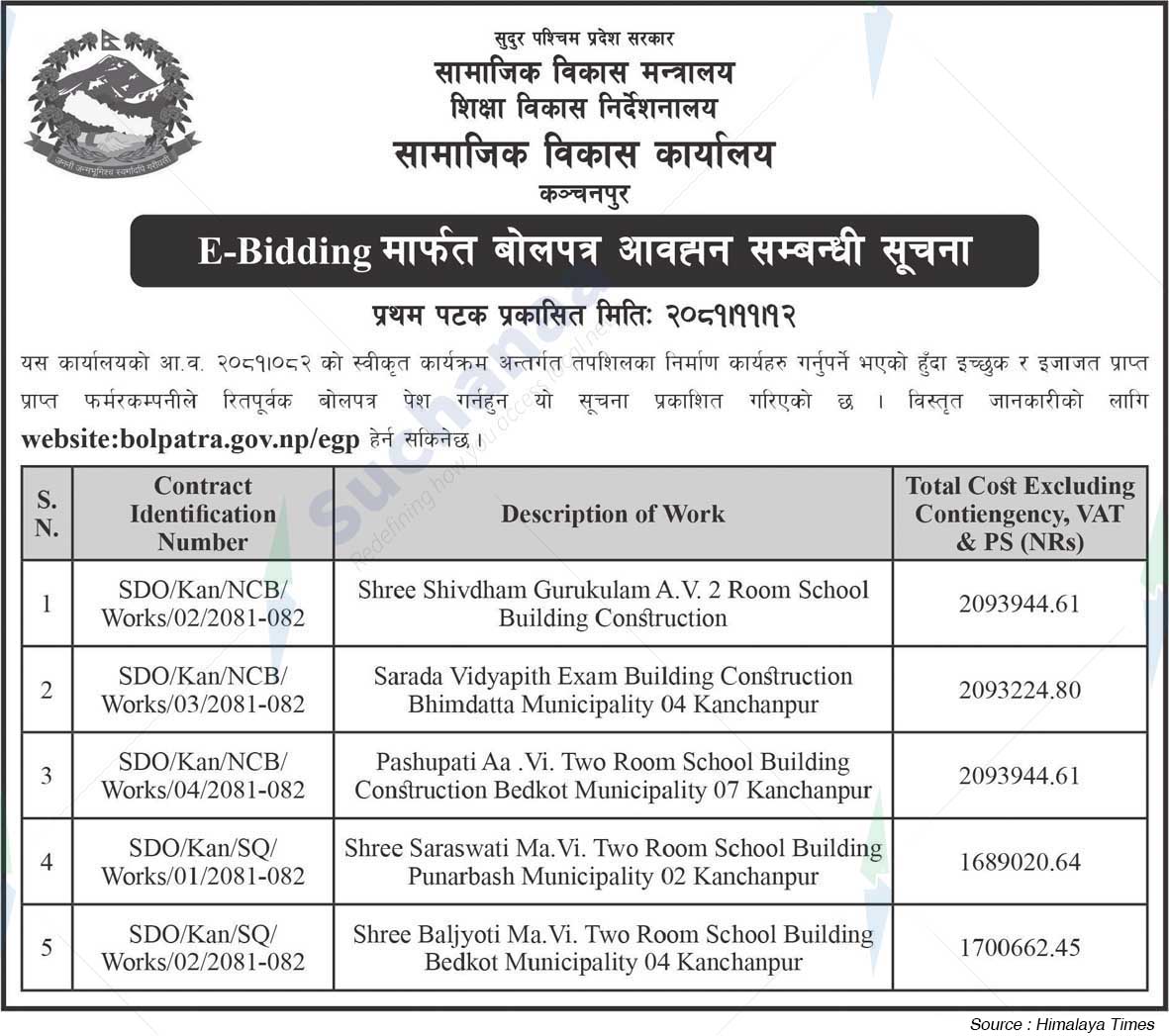 Samajik Bikash Karyalaya