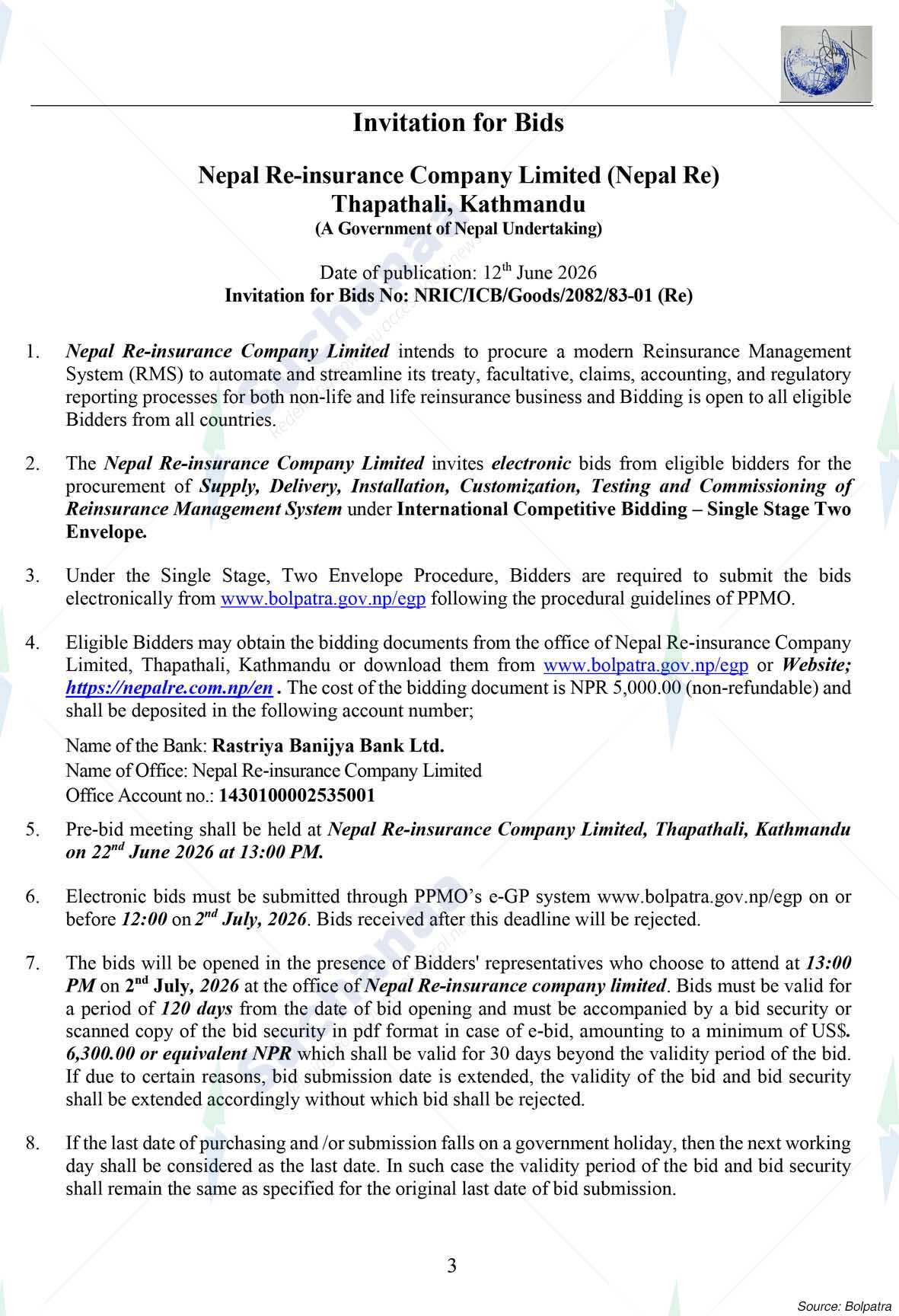 Nepal Reinsurance Company Limited