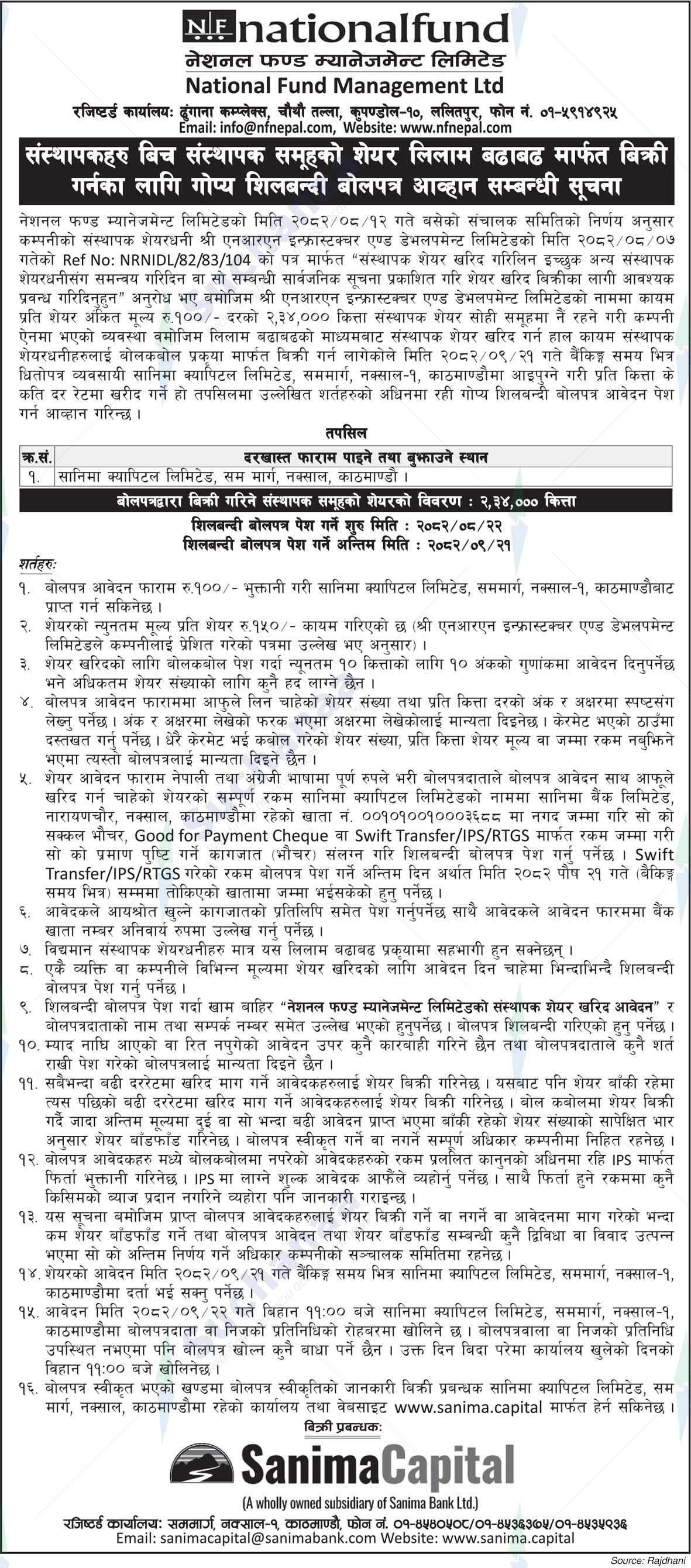 National Fund Management Ltd.