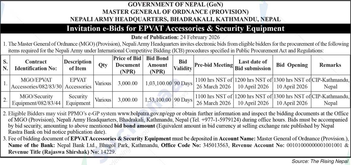 Master General Of Ordnance (Provision)