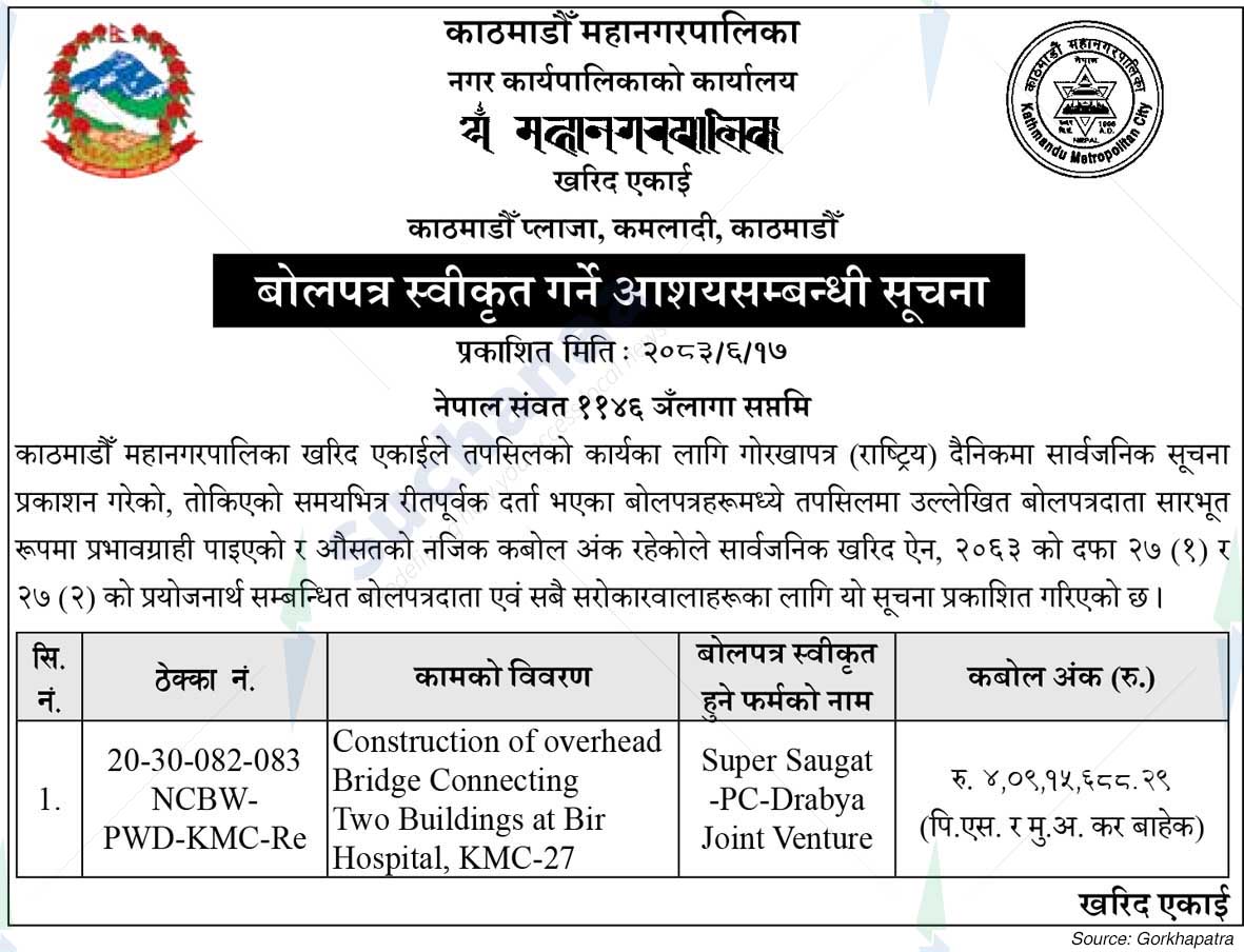 Kathmandu Metropolitan City