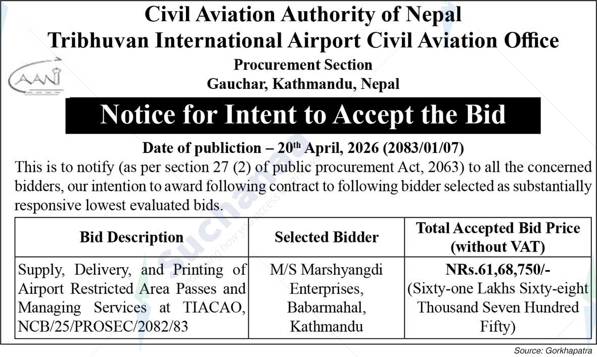 Tribhuvan International Airport