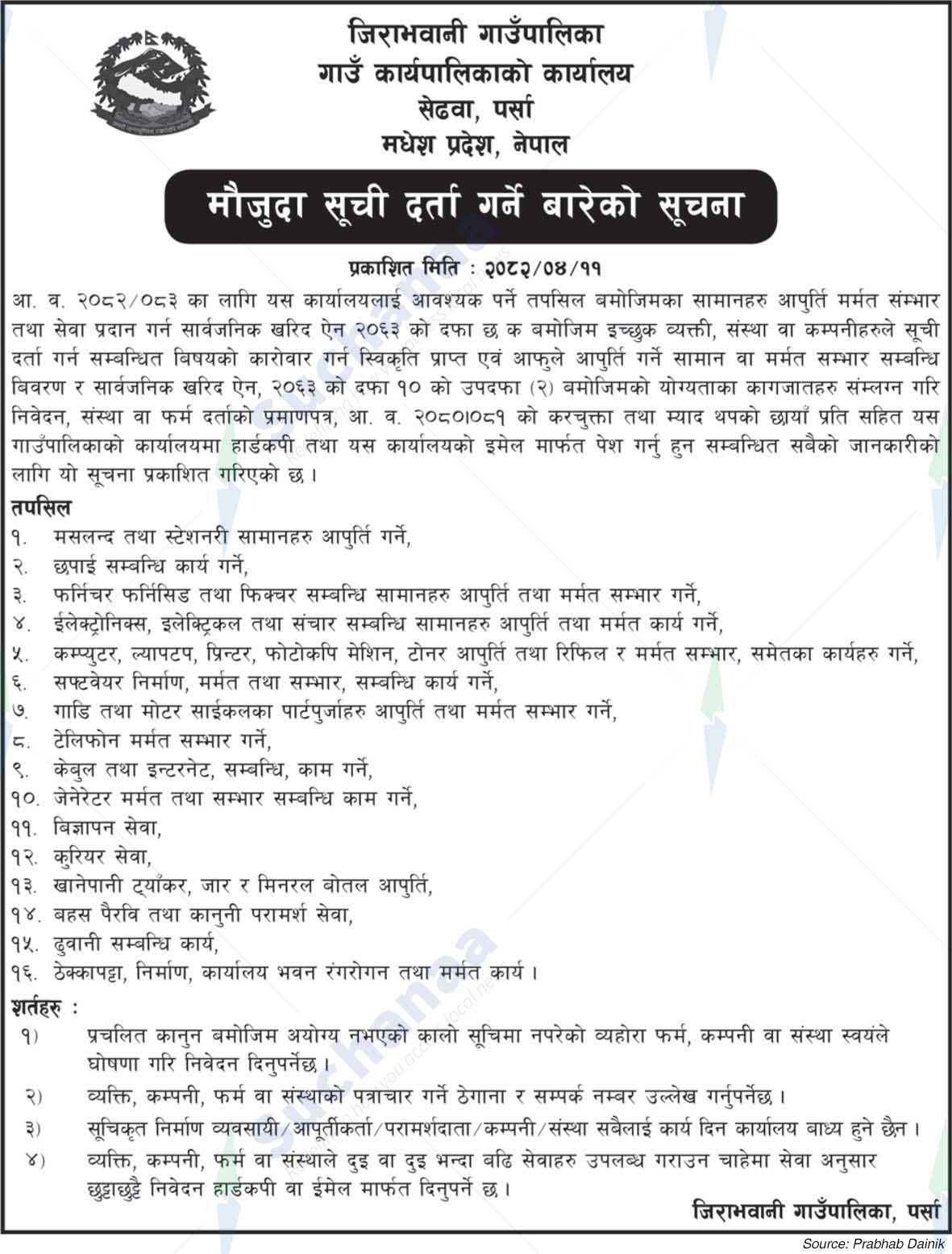 Jirabhawani Rural Municipality