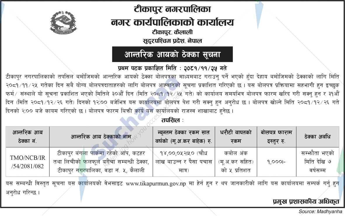 Tikapur Municipality