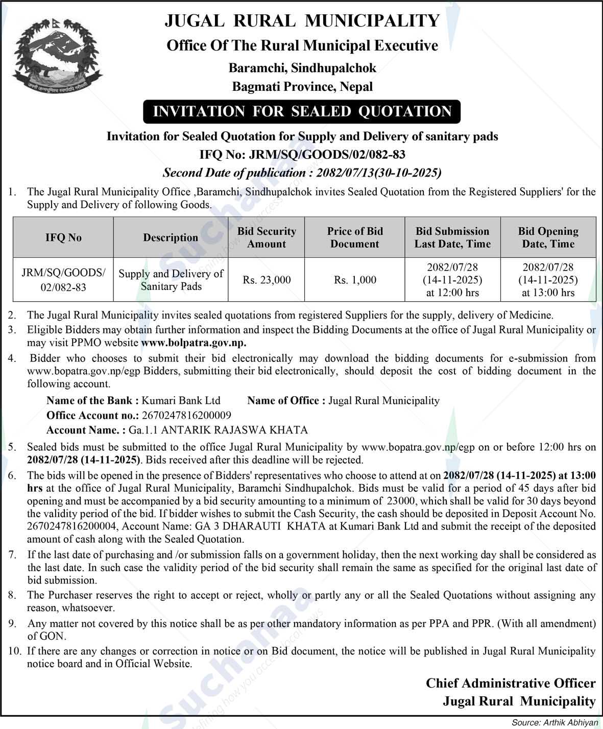 Jugal Rural Municipality