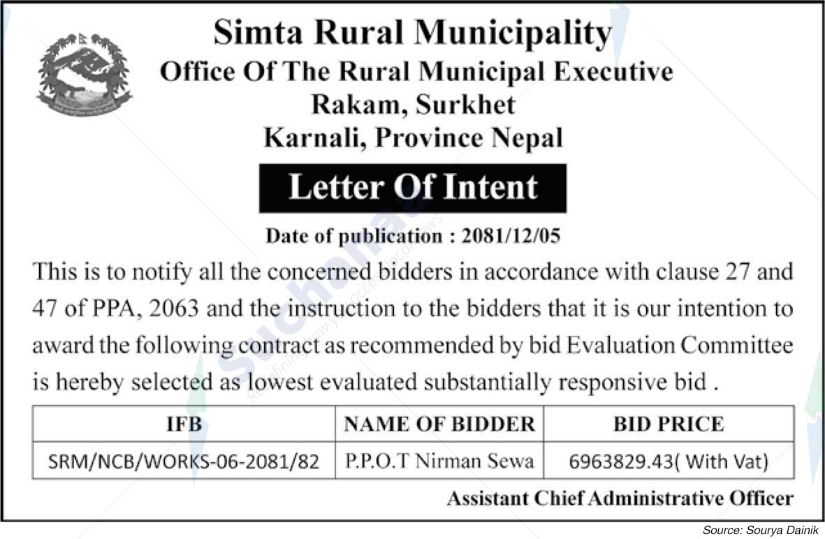 Simta Rural Municipality