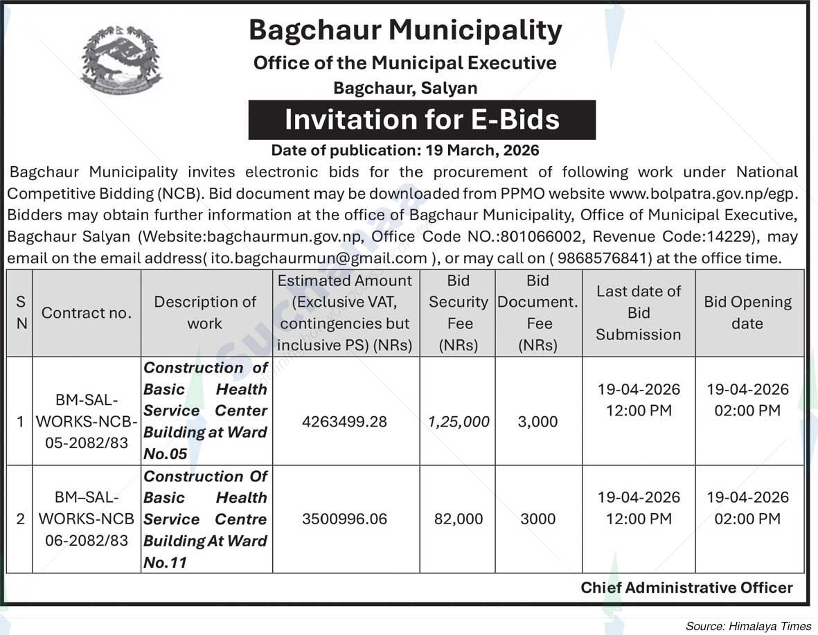 Bagchaur Municipality