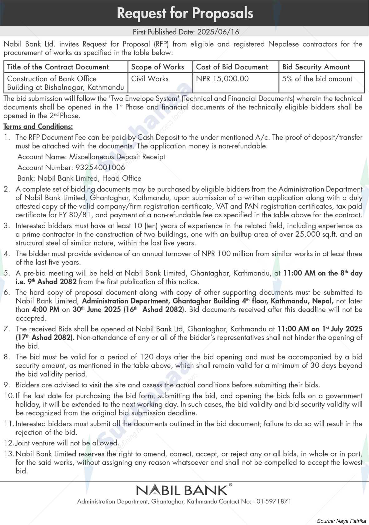 Nabil Bank Limited