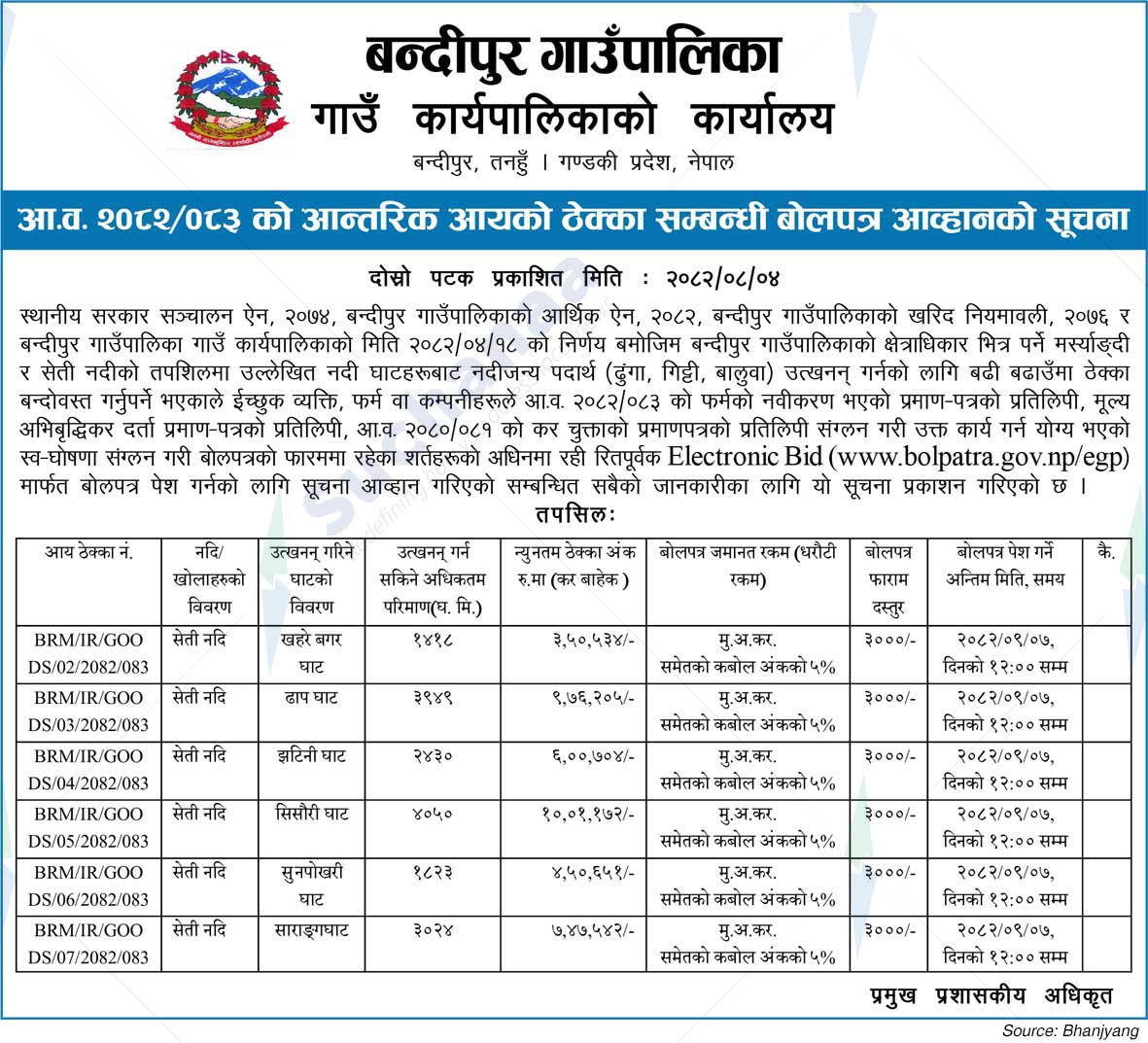 Bandipur Rural Municipality