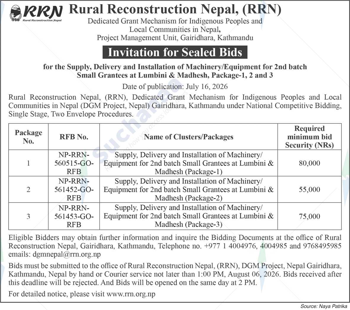 Rural Reconstruction Nepal (RRN)