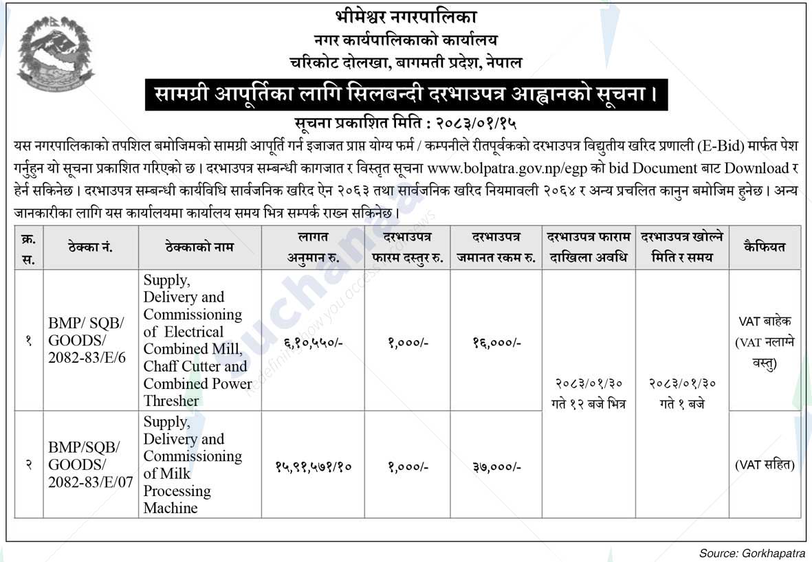 Bhimeswor Municipality